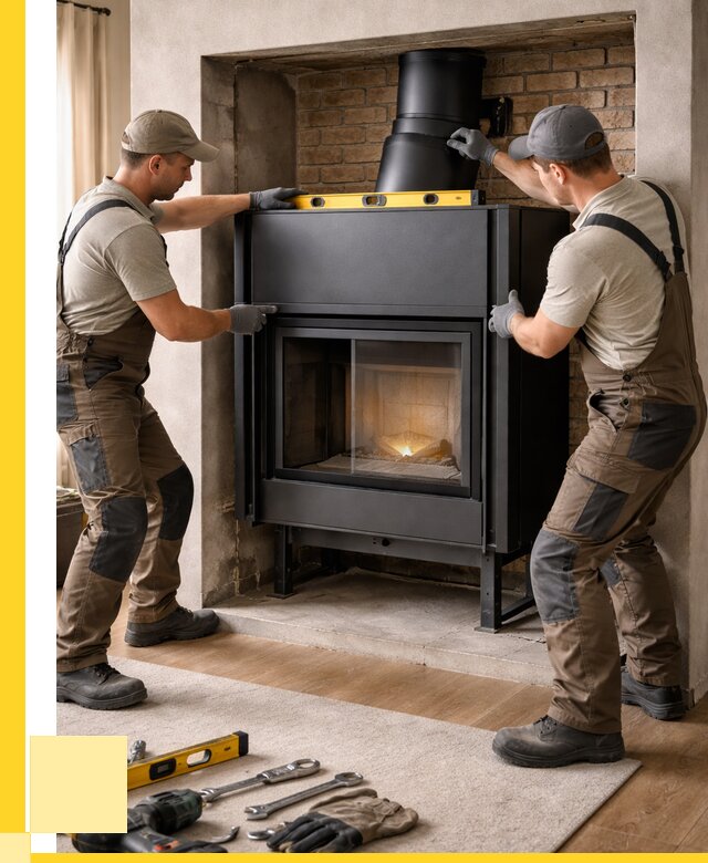 Установка каминных топок в Туймазы под ключ от 18342 р. | ЭриданТмз