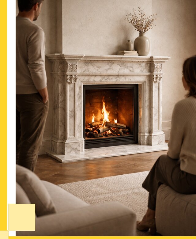 Мраморные камины под ключ в Туймазы от 254750 р. | ЭриданТмз