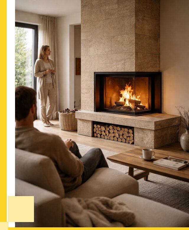 Угловые камины из кирпича установка в Туймазы от 152850 р. ЭриданТмз