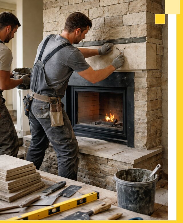 Проектирование и установка открытых каминов в Туймазы