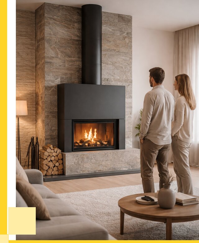 Закрытые камины под ключ в Туймазы от 122280 р., ЭриданТмз