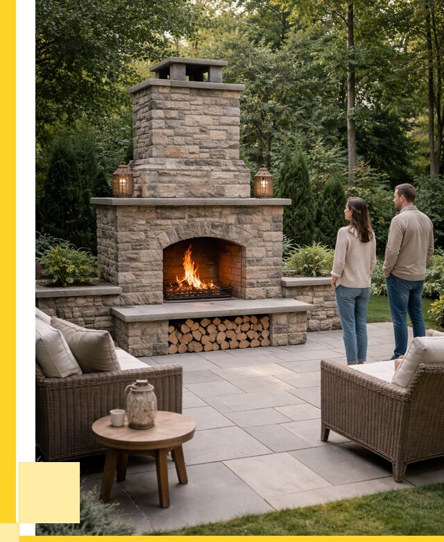 Уличные камины из кирпича в Туймазы от 152850 р. | ЭриданТмз