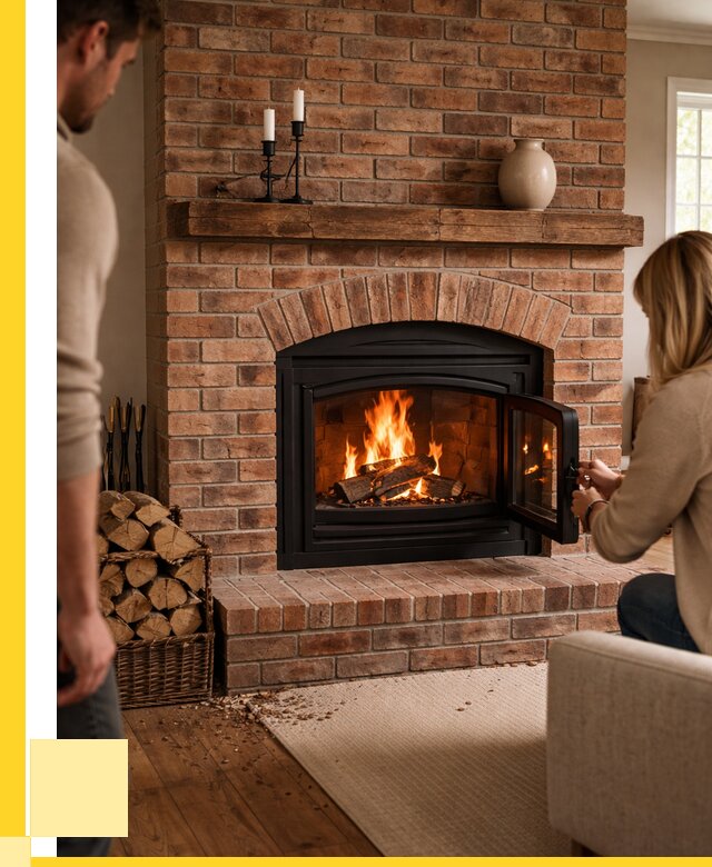 Кирпичные камины под ключ в Туймазы от 152850 р. | ЭриданТмз