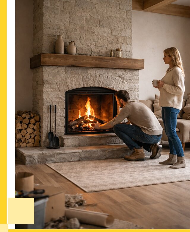 Камины для загородного дома в Туймазы от 356650 р., ЭриданТмз