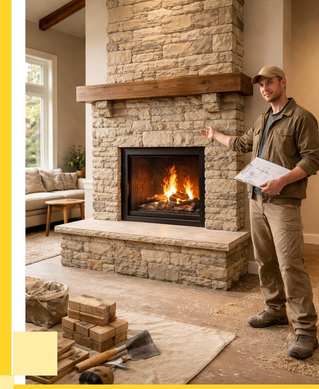 Камины под ключ в Туймазы от 183420 р. | ЭриданТмз — установка