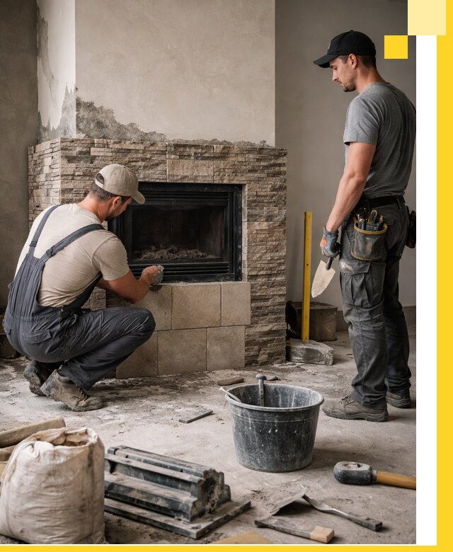 Камины под ключ в Туймазы: проект, изготовление и монтаж