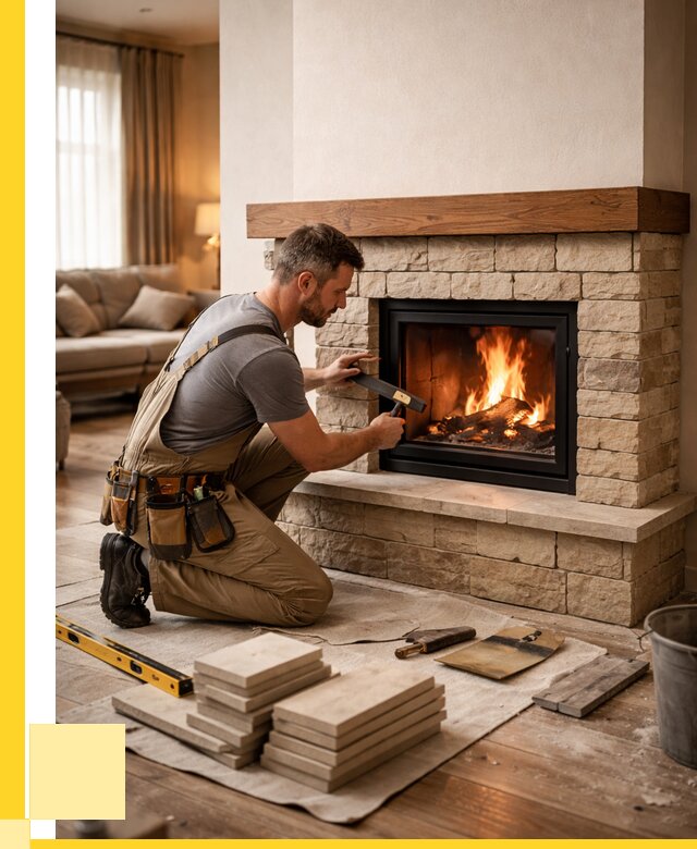 Строительство каминов в Туймазы от 152850 р., ЭриданТмз - под ключ