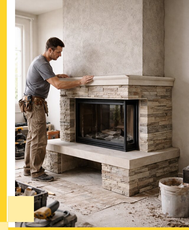 Изготовление каминов под ключ в Туймазы от 152850 р. | ЭриданТмз