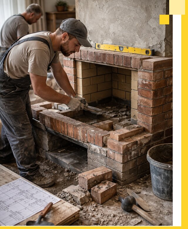 Изготовление и установка каминопечей под ключ в Туймазы