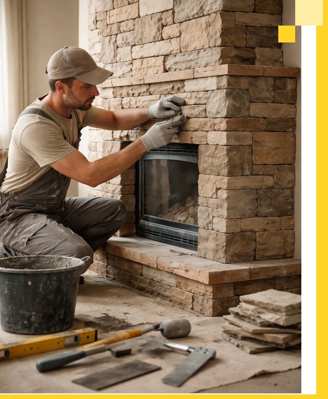 Проектирование и установка печей-каминов под ключ в Туймазы