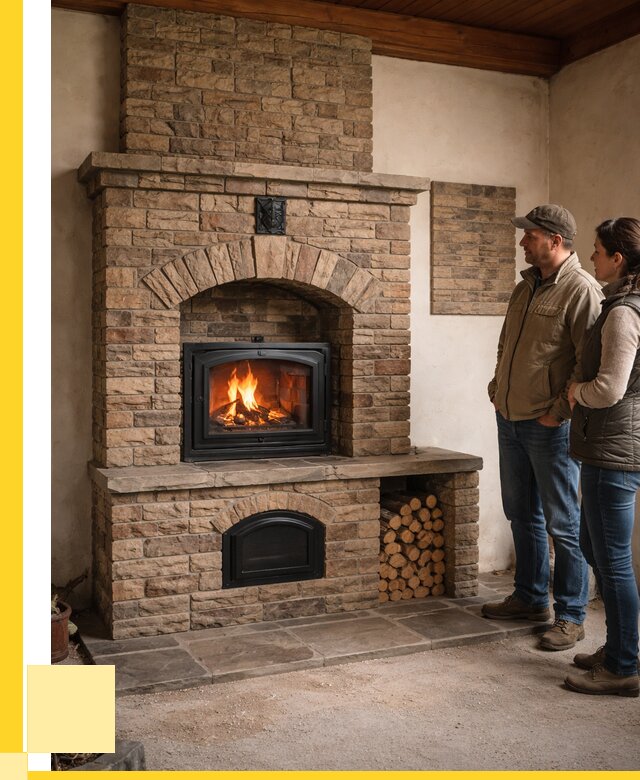 Кирпичная печь под ключ в Туймазы от 152850 р. | ЭриданТмз