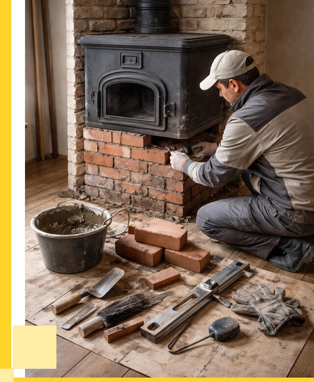 Ремонт печей в Туймазы от 12228 р., услуги печника ЭриданТмз