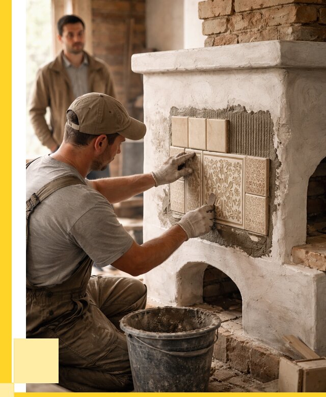 Отделка печей и банных печей в Туймазы от 35665 р. | ЭриданТмз