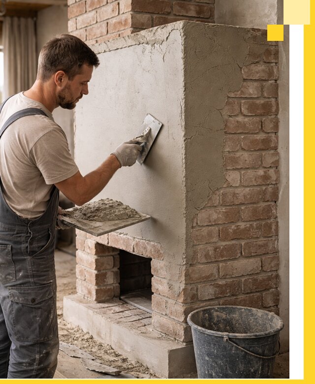 Отделка печей и облицовка каминов в Туймазы под ключ