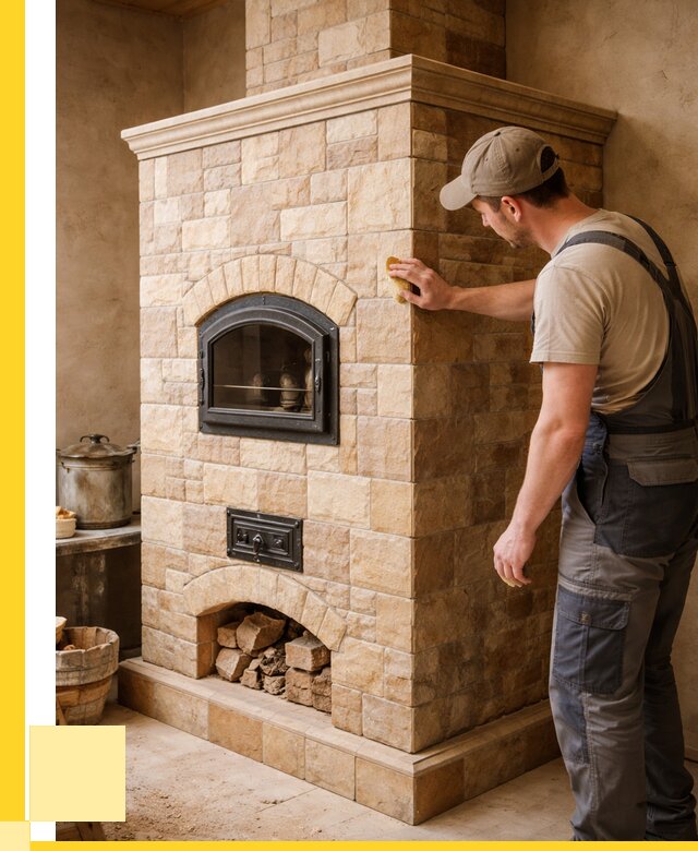 Облицовка печей в Туймазы от 4586 р. под ключ | ЭриданТмз