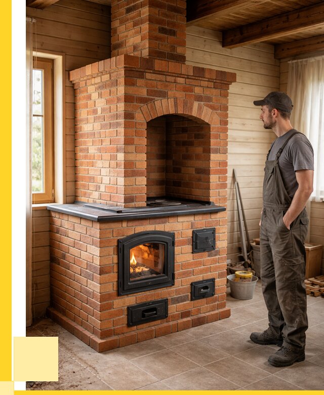 Кирпичные печи в Туймазы: купить от 152850 р. | ЭриданТмз