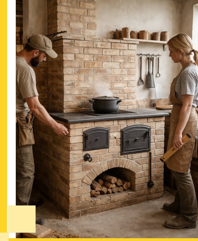 Варочно отопительные печи в Туймазы от 91710 р. | ЭриданТмз