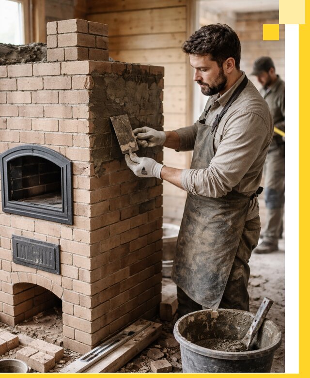 Изготовление и установка печей-шведок под ключ в Туймазы