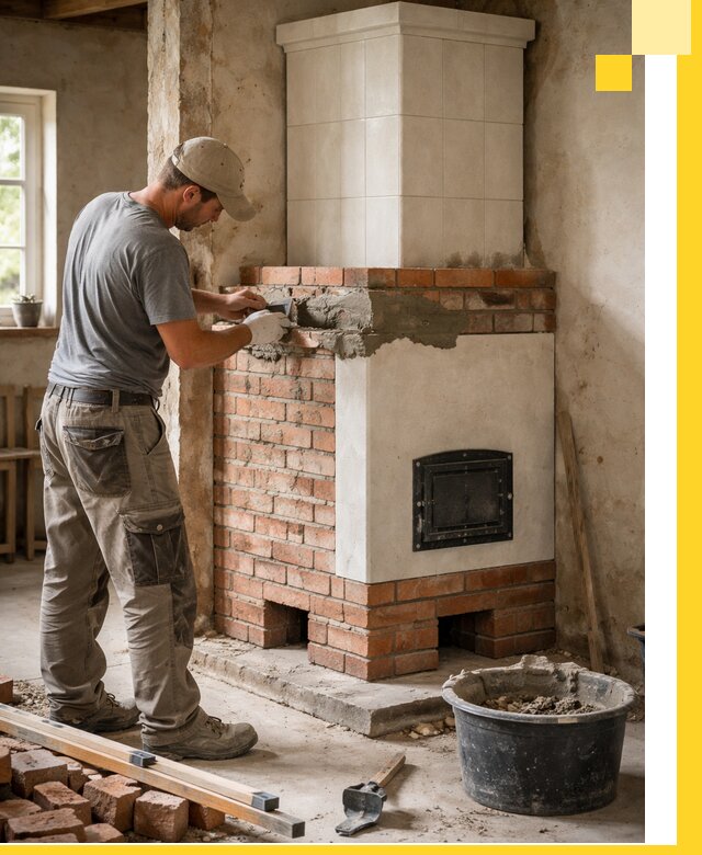 Изготовление и установка печей-голландок под ключ в Туймазы