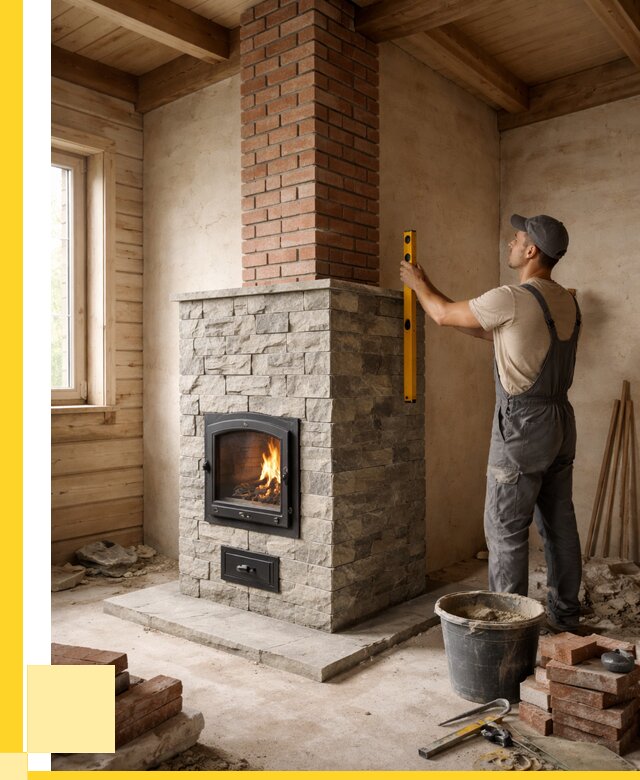 Печи и дымоходы под ключ в Туймазы от 45855 р., ЭриданТмз