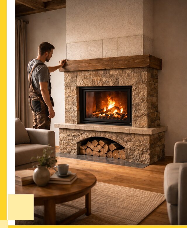 Печи камины для дома под ключ в Туймазы от 56045 р. | ЭриданТмз