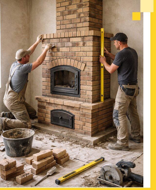 Продажа и установка печей и каминов для дома под ключ в Туймазы