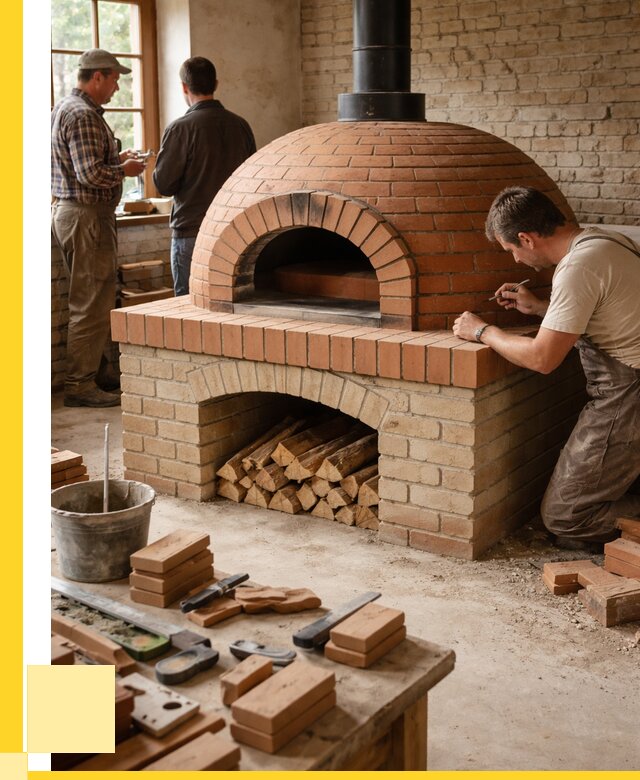 Помпейская печь дровяная для пиццы в Туймазы | ЭриданТмз от 203800 р.