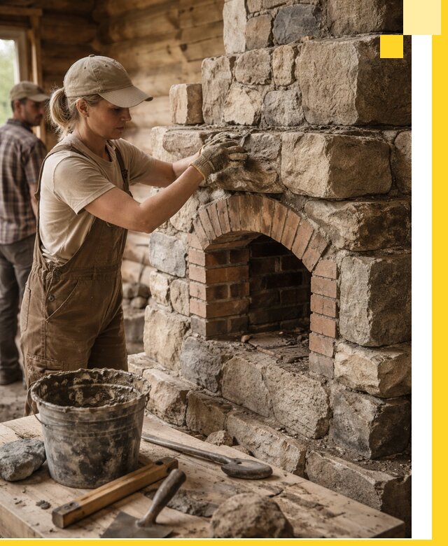 Каменные печи на заказ и монтаж в Туймазы, долговечные решения