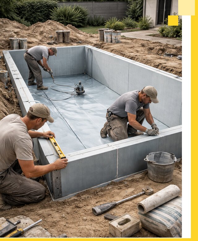 Профессиональный монтаж бассейнов под ключ в Туймазы с гарантией