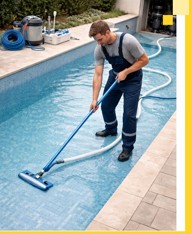 Профессиональная чистка бассейнов и фильтров в Туймазы под ключ