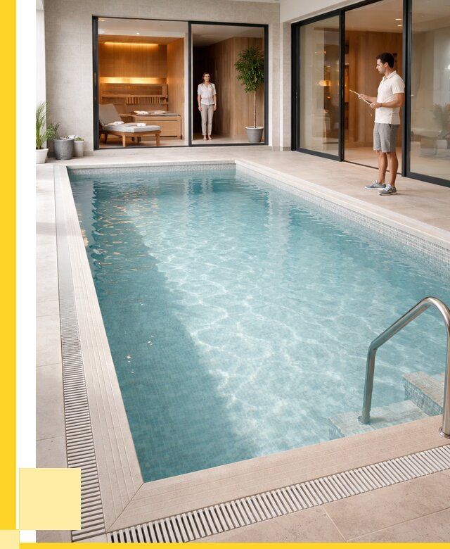 Отделка бассейна пленкой ПВХ в Туймазы от 3567 р. - ЭриданТмз