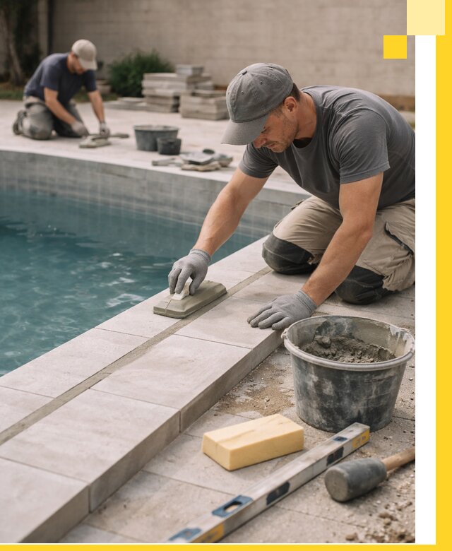 Отделка бассейнов в Туймазы: декоративная отделка и гидроизоляция