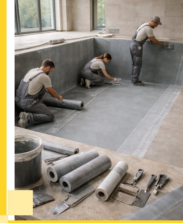 Гидроизоляция бассейнов в Туймазы от 2038 р., ЭриданТмз