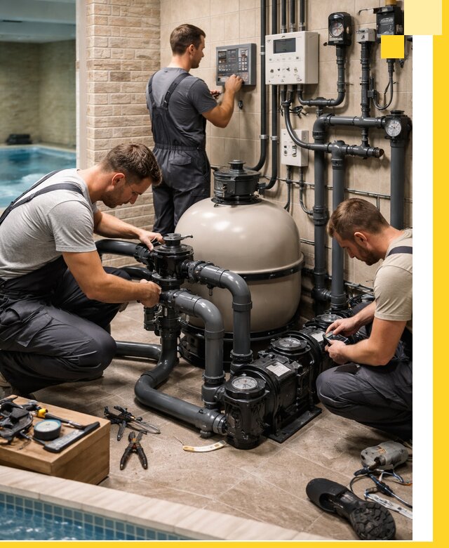 Комплексное оборудование для бассейнов под ключ в Туймазы