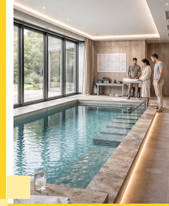 Закрытые бассейны под ключ в Туймазы от 2547500 р. | ЭриданТмз