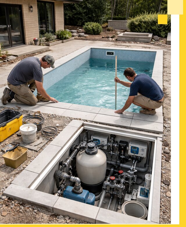 Строительство качественных домашних бассейнов под ключ в Туймазы