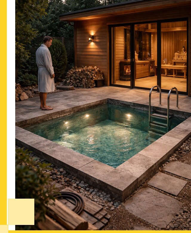 Бани с бассейном под ключ в Туймазы от 96805 р. | ЭриданТмз