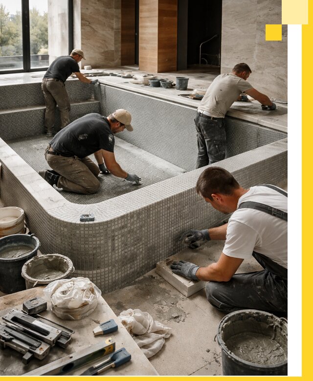 Строительство и установка СПА бассейнов под ключ в Туймазы