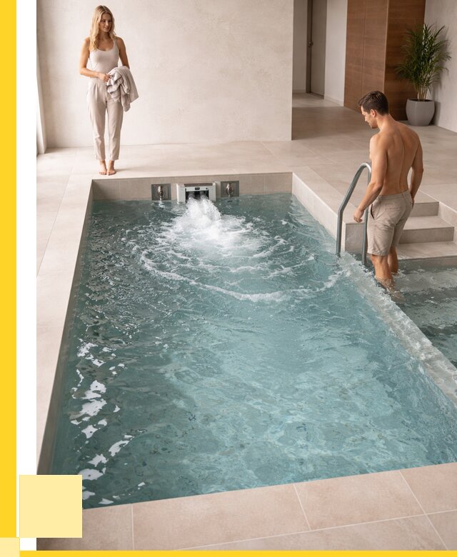 Бассейн с противотоком в Туймазы от 254750 р. | ЭриданТмз