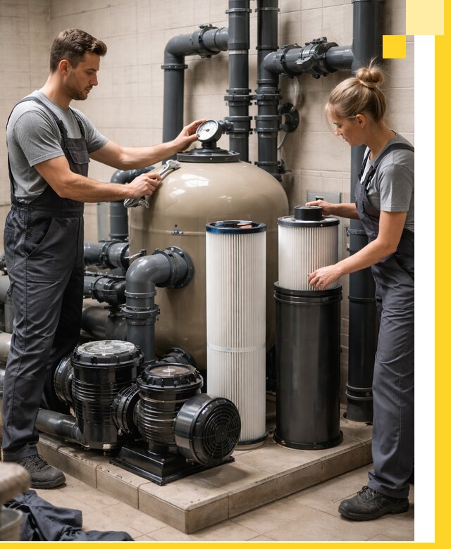 Фильтры и системы фильтрации для бассейнов в Туймазы