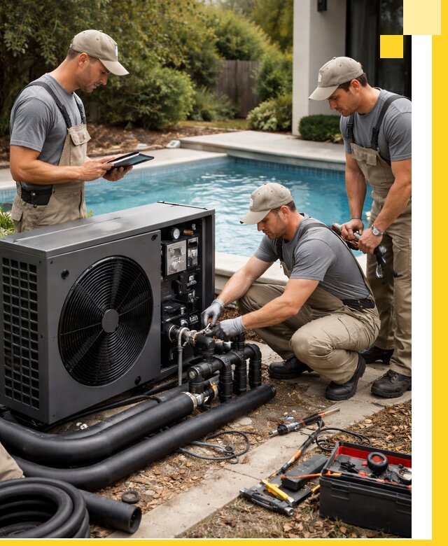 Проектирование и установка тепловых насосов для бассейнов в Туймазы