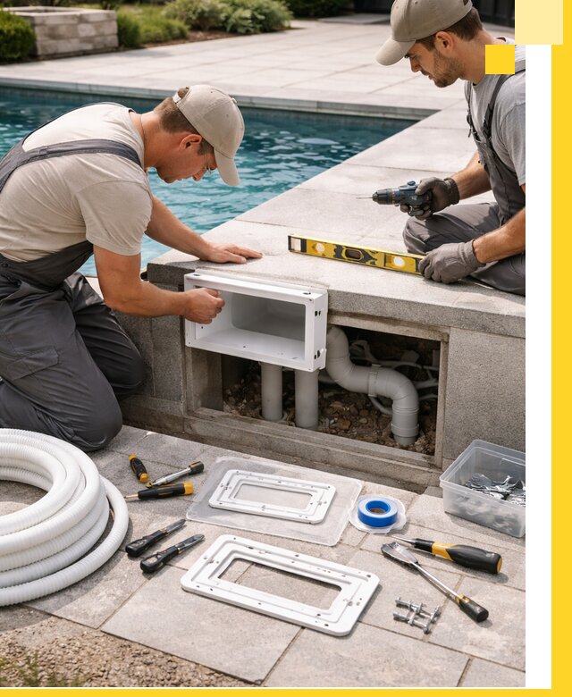 Поставка и установка скиммеров для бассейнов в Туймазы