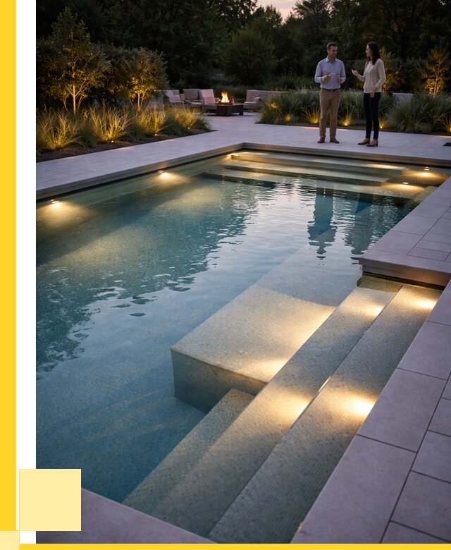 Освещение бассейнов в Туймазы под ключ от 25475 р. | ЭриданТмз