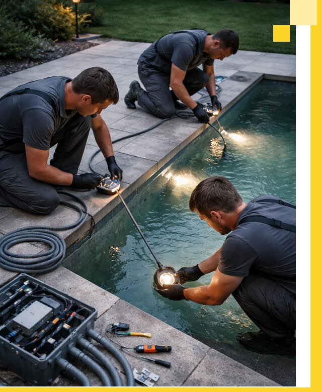 Профессиональное освещение бассейнов в Туймазы: дизайн и монтаж