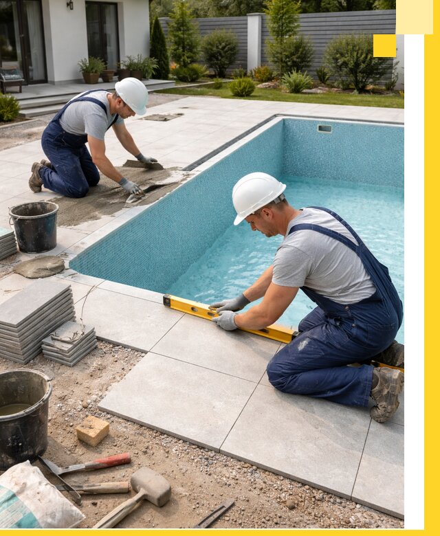 Строительство и монтаж плавательных бассейнов под ключ в Туймазы