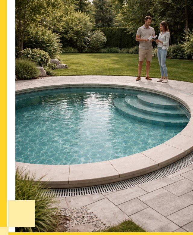 Круглые каркасные бассейны купить в Туймазы от 254750 р. | ЭриданТмз