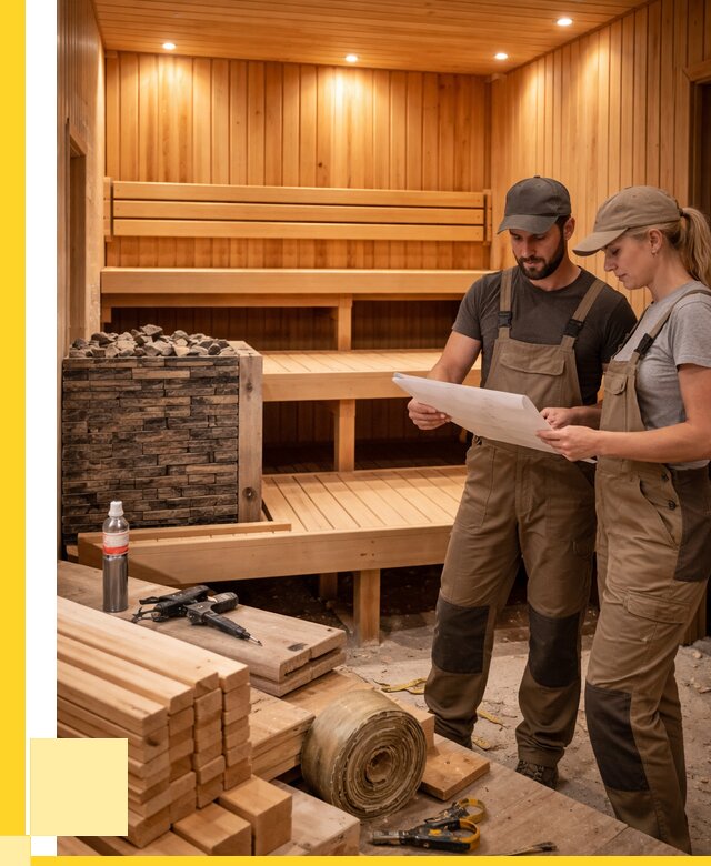 Строительство саун в Туймазы под ключ от 254750 р., ЭриданТмз