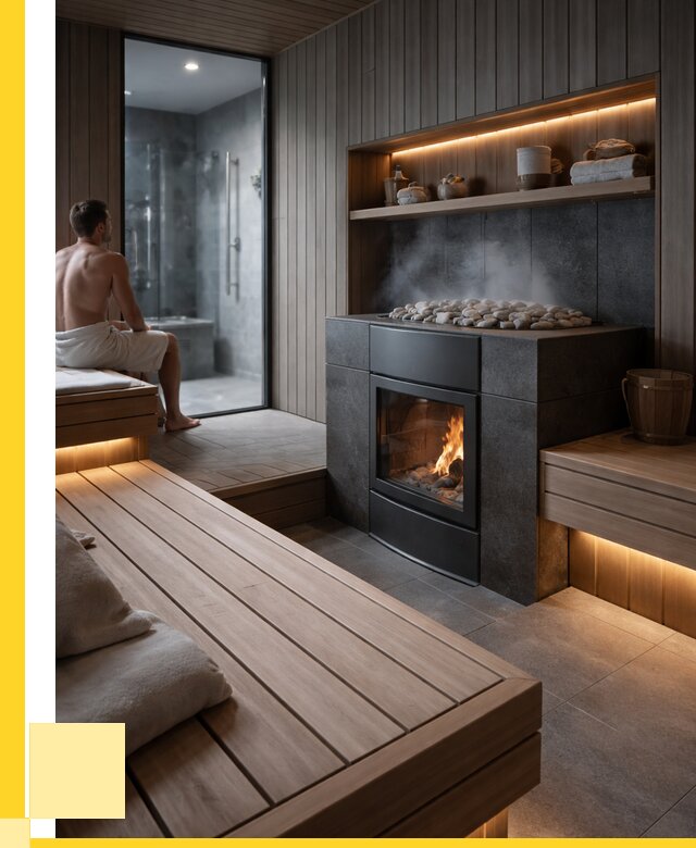 Проект сауны в частном доме в Туймазы от 35665 р. | ЭриданТмз