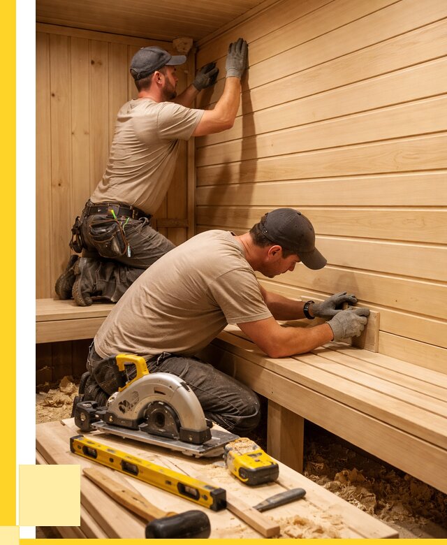 Обшивка саун вагонкой в Туймазы от 2548 р. | ЭриданТмз