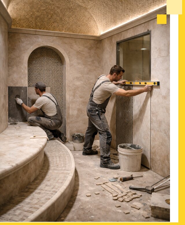 Проектирование и строительство саун с хамамом под ключ в Туймазы